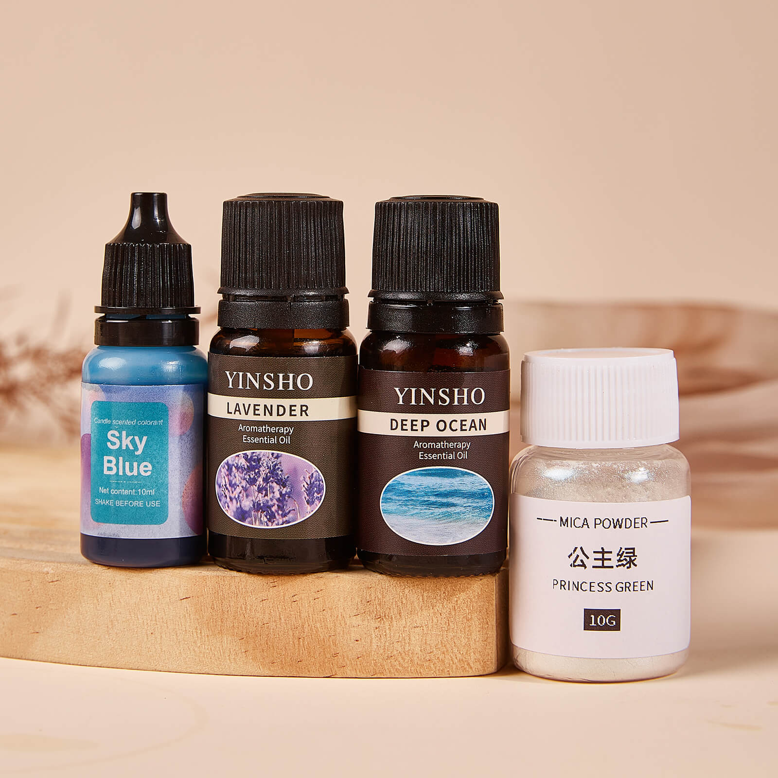 Ocean Serenity Candle Kit | DIY Coastal-Inspired Scented Gel Candle