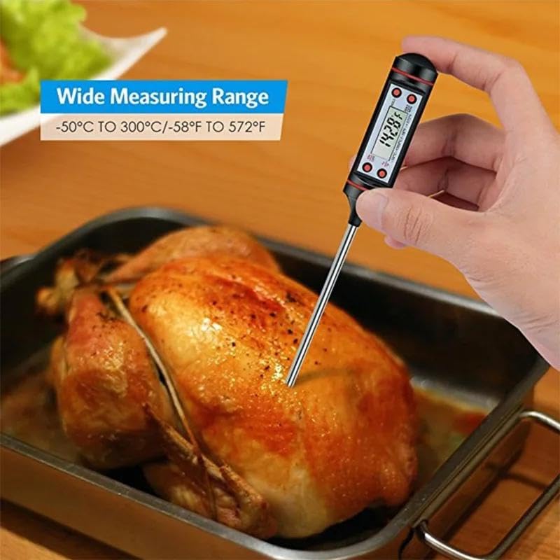 High-Precision Candle Thermometer – Fast-Read Stainless Steel Probe for Wax Melting