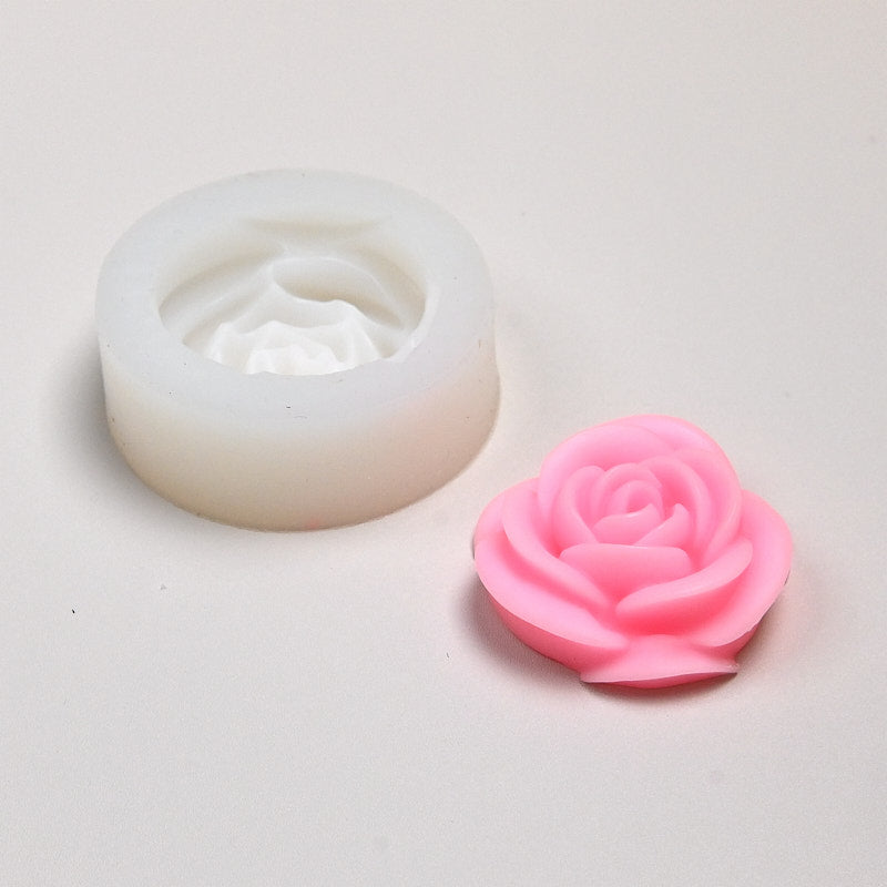 Rose Flower Silicone Candle Mold – Reusable &amp; Safe for Scented Gift Candles