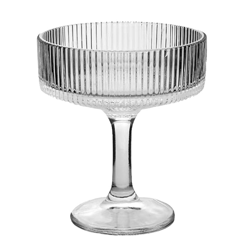 Martini Glass Candle Holder – Elegant Dessert &amp; Cocktail Container, Romantic Dinner &amp; Spa Ambience